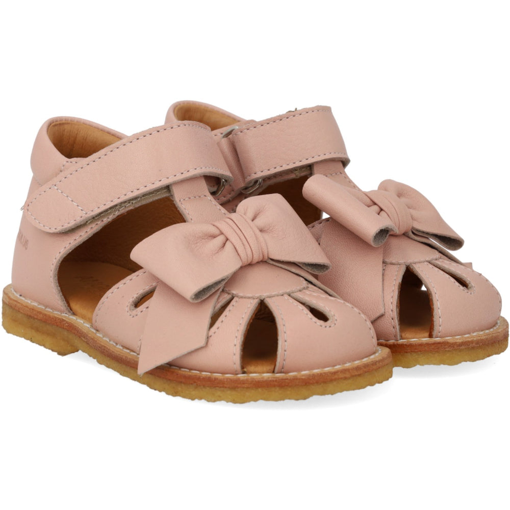 Køb Angulus Rosebud Sandal Med Sløfje Og Lukket Tå