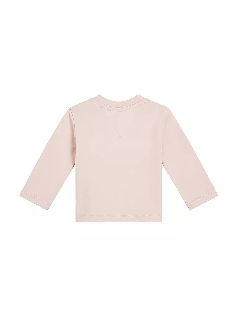 TOMMY HILFIGER Baby Langarmshirt rosa