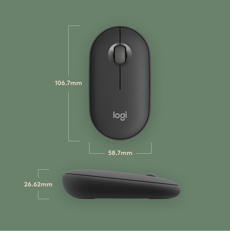 Logitech - Pebble Mouse 2 - M350s