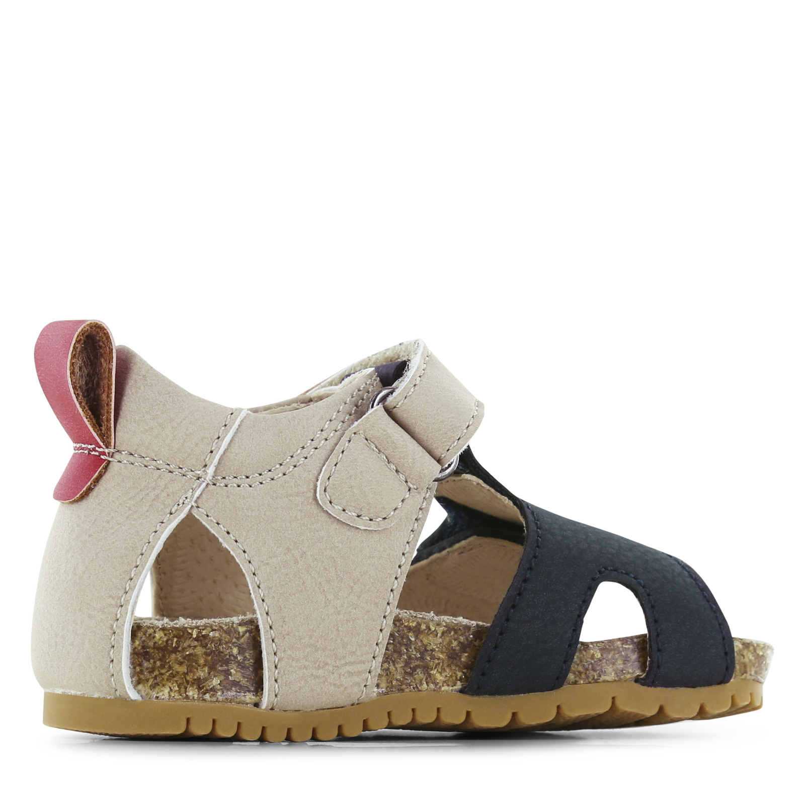 Shoesme taupe-blaue Sandale
