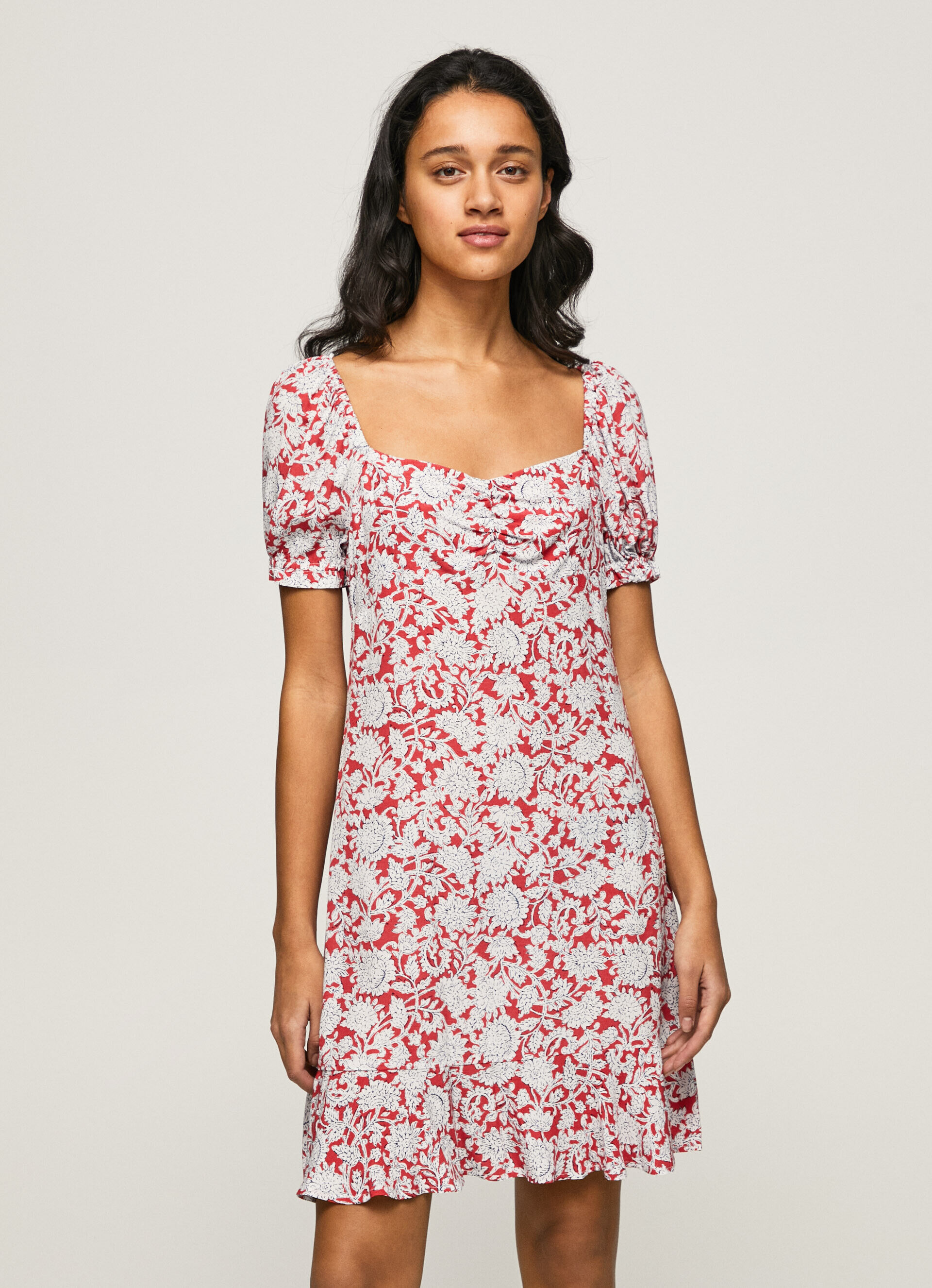 VESTIDO PAVANA COM ESTAMPA FLORAL - multicolorido