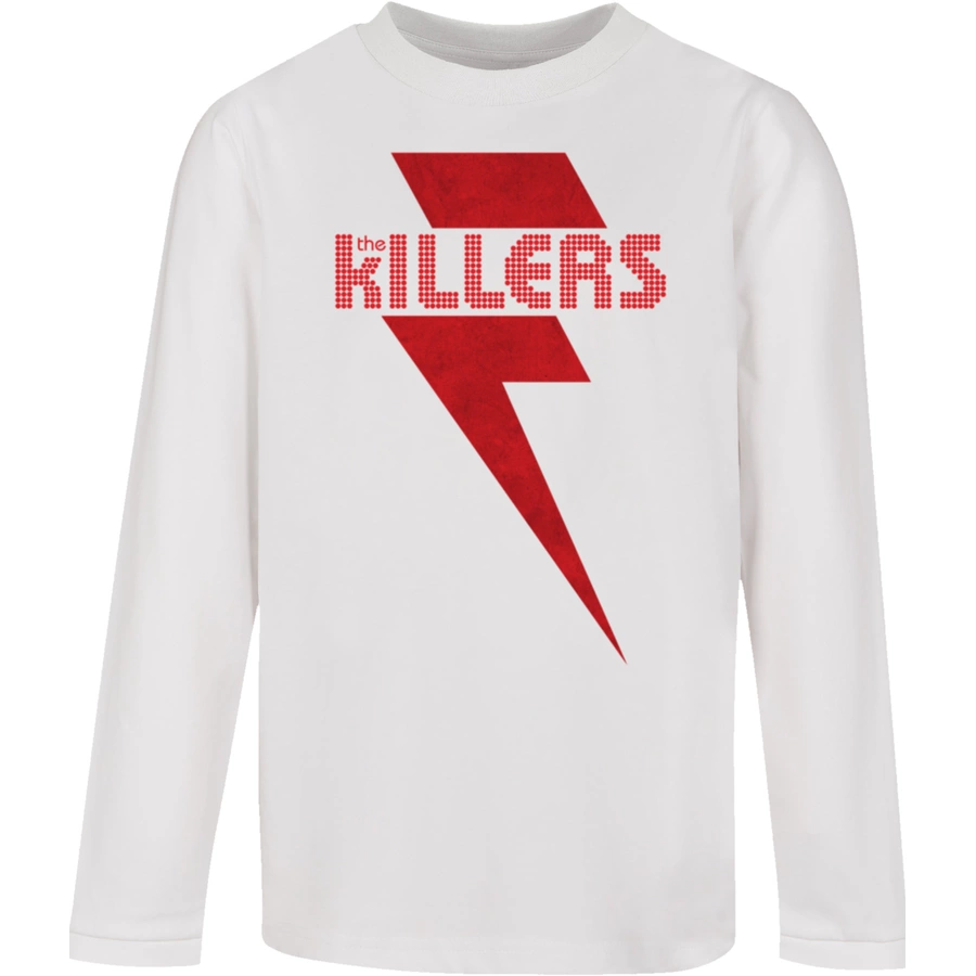 F4NT4STIC Longsleeve Shirt The Killers Red Bolt weiß