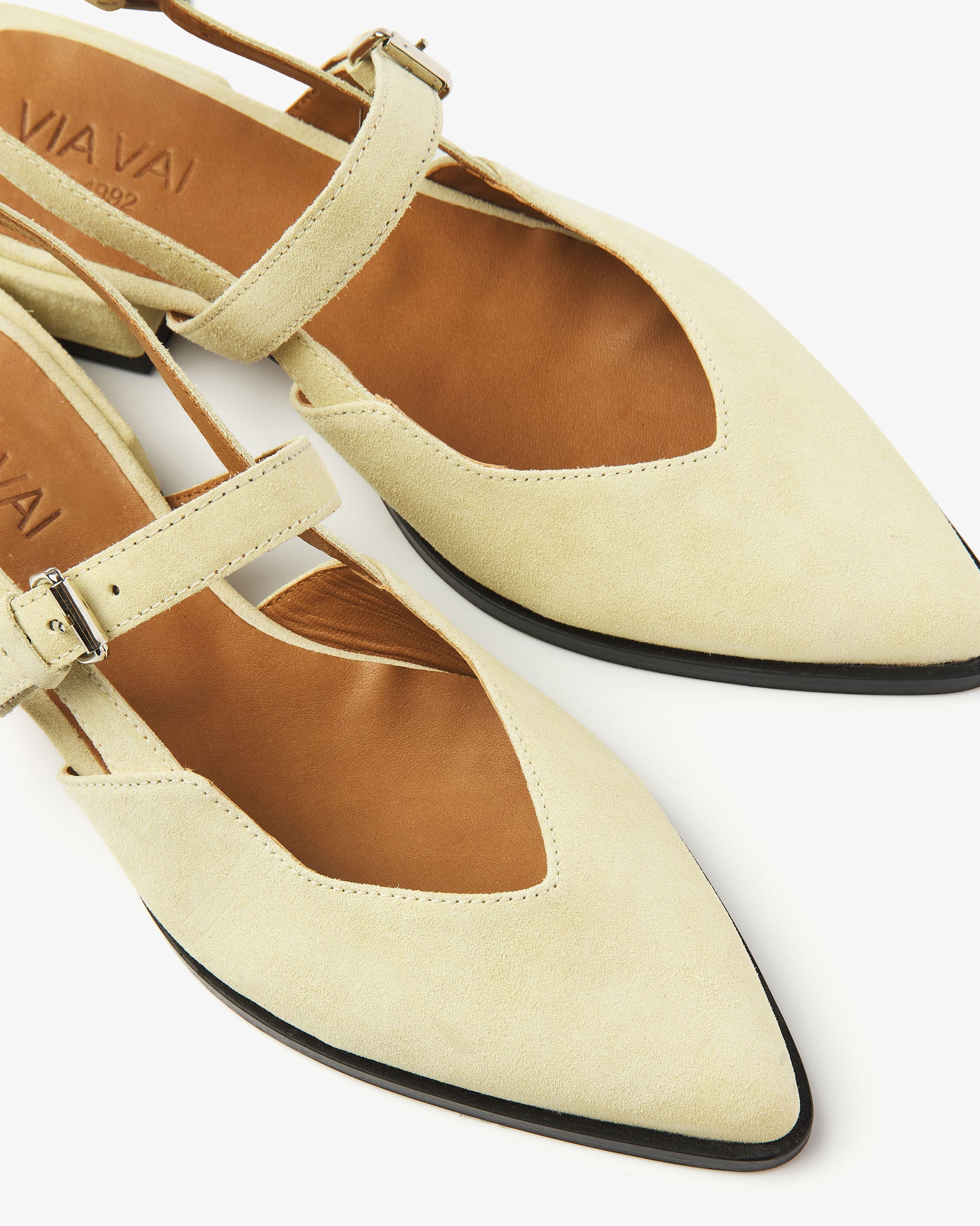 VIA VAI gele slingbacks Jazz Valerie