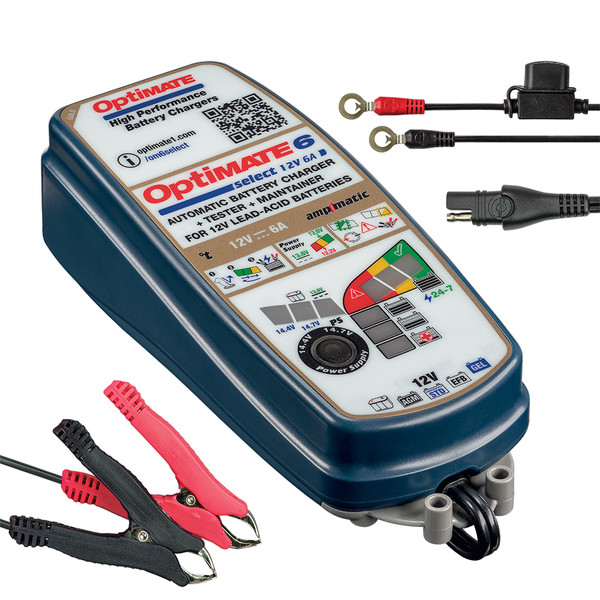 TecMate - Chargeur de batterie Optimate 6 Select TM370