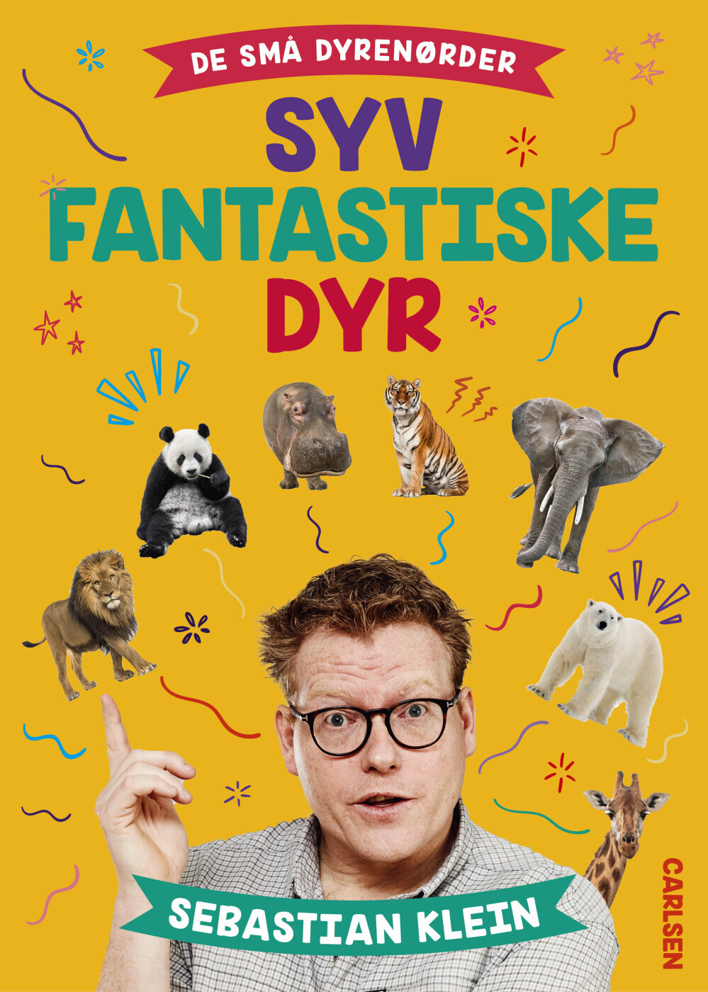 De Små Dyrenørder - Syv Fantastiske Dyr - Sebastian Klein - Bog