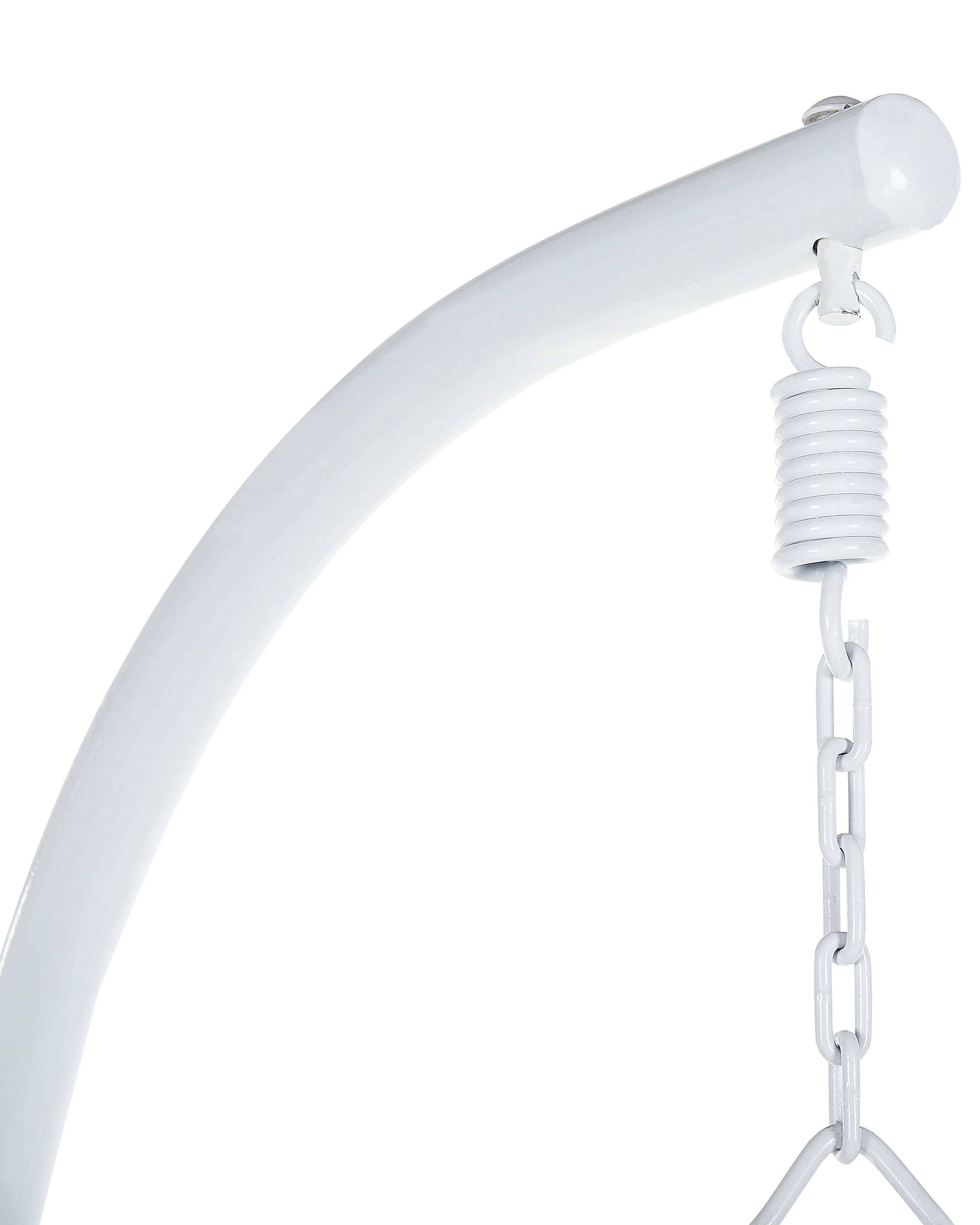 Hangstoel met standaard SESIA PE rotan Lichtgrijs