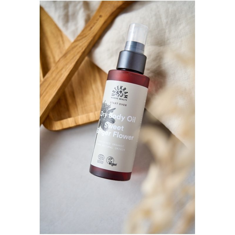 Urtekram Start Over Dry Body Oil Sweet Ginger Flower 100 ml