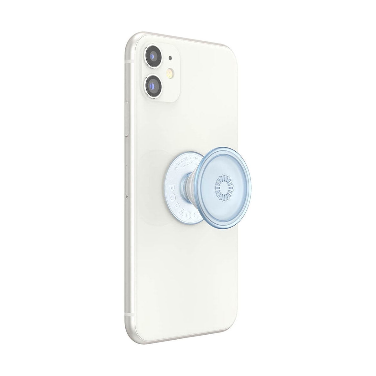 Popsockets PopGrip for mobiltelefon (Ice Blue)