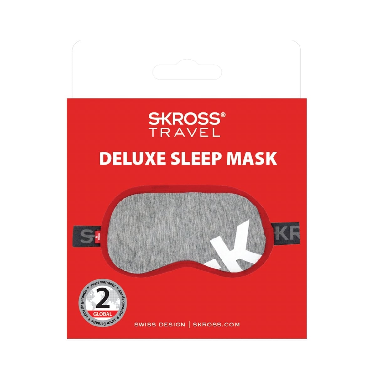 SKROSS Sovmask Delux Ljusgrå