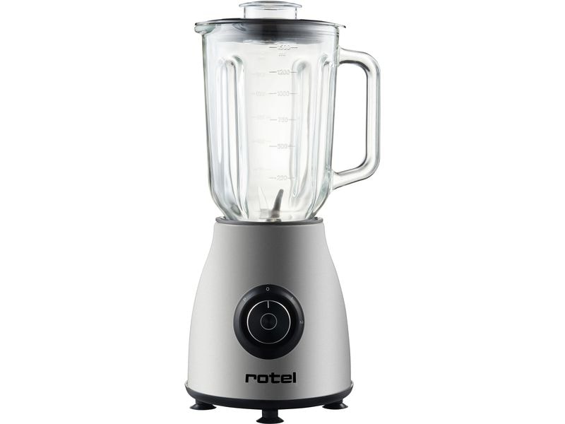 Rotel Standmixer Universal 477CH1 Silber Eleganter Blender