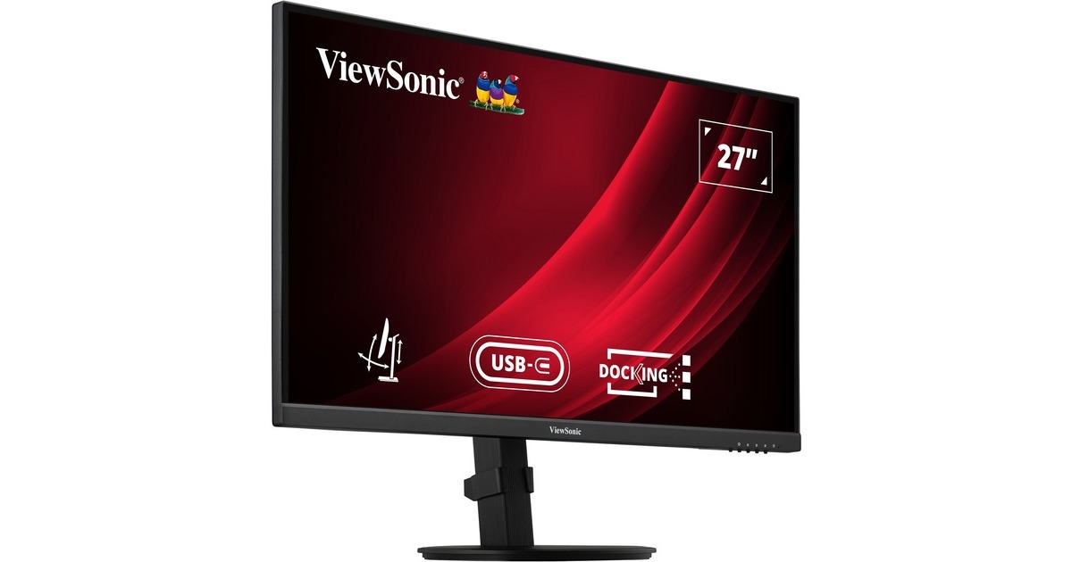 ViewSonicVG2709U-2K dockingmonitor met dubbele luidsprekers en Daisy Chain 27