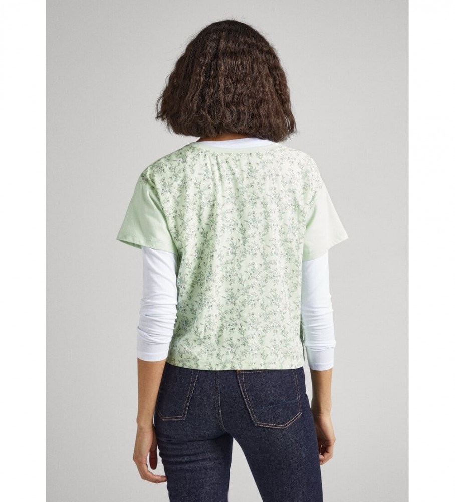 Pepe Jeans Camiseta Verde Aurore