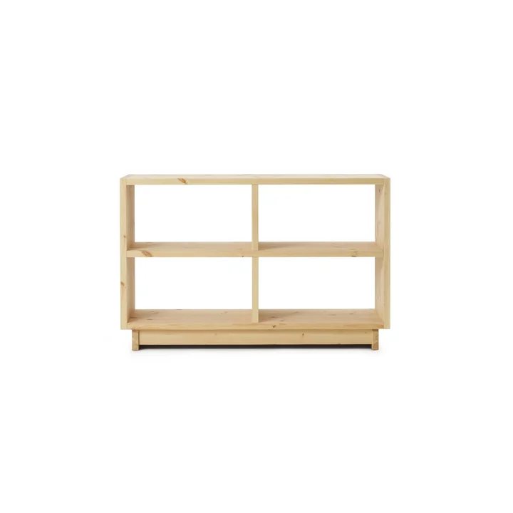 Normann Copenhagen - Plank Bücherregal, medium, Kiefer natur