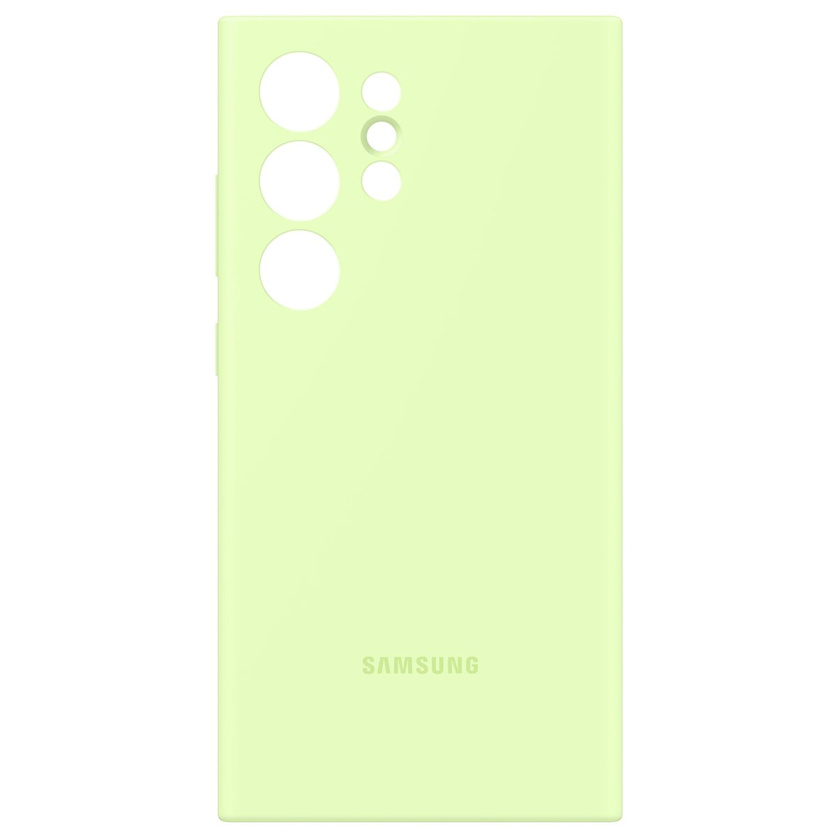 Galaxy S24 Ultra Silikon Cover Hülle (EF-PS928TGEGWW) - Light Green (Grün)