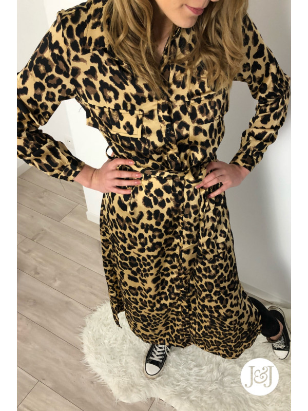 Robe chemise Léopard 'Mexico'