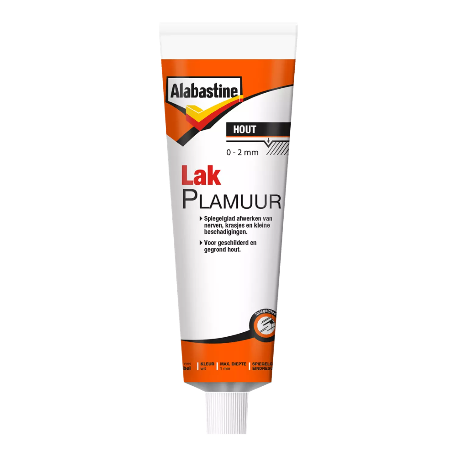 Alabastine Lakplamuur - Pasta - Wit - 225g