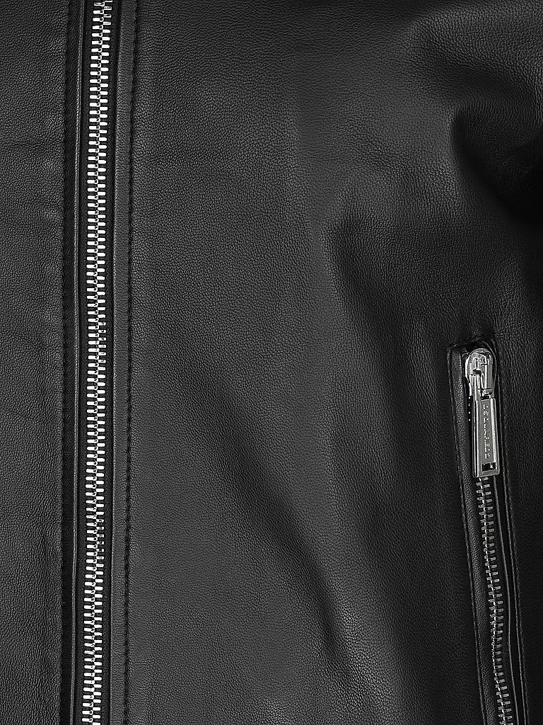 DSQUARED2 Lederjacke schwarz