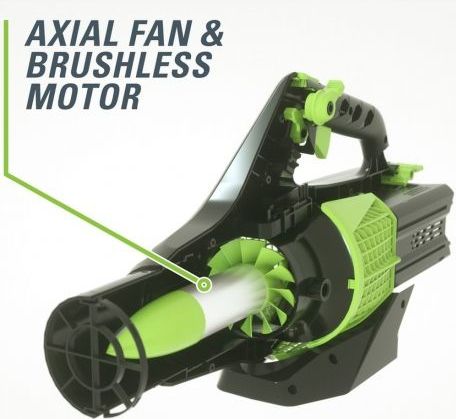 GREENWORKS 60V accu bladblazer (zonder accu)