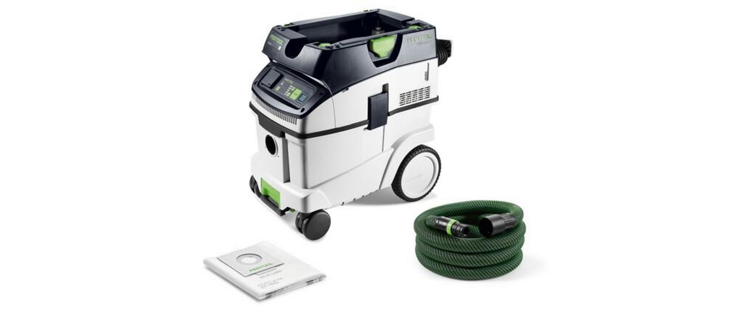 Nass-/Trockensauger CLEANTEC CTL 36 EI<br>Kompaktes Absaugmobil