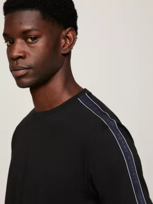 Camiseta TH Established Logo Tape Lounge