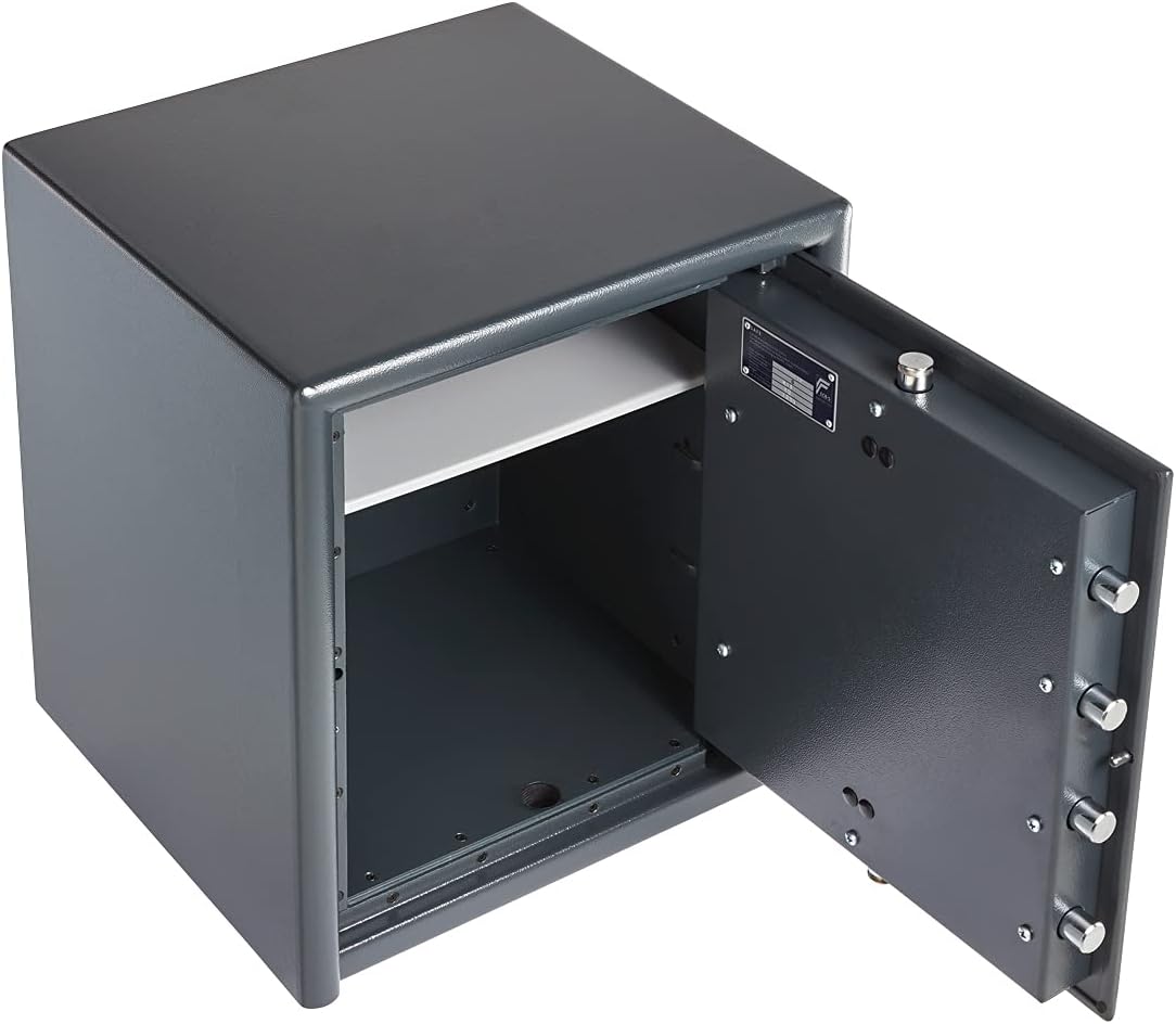 Burg-Wächter Kurzwaffentresor mit elektronischem Zahlenschloss, Magno, Widerstandsgrad 0, Einbruchschutz EN 1143-1, VdS-geprüft, 51 l, 80 kg, Magno M 540 E, Schwarz
