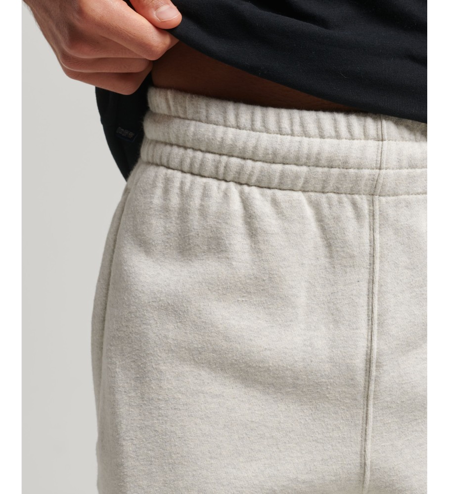 Calça Jogger Superdry Essential Over-Dye Cinza