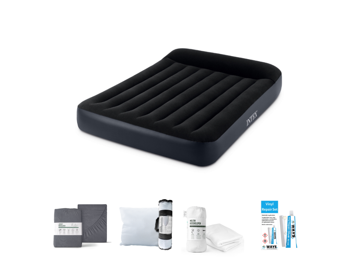 Intex Classic 191 x 137 cm Luchtbedset - 5-delig