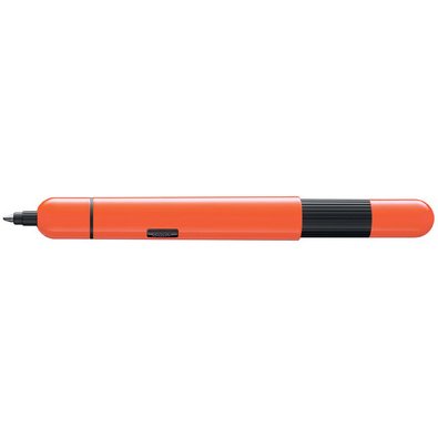 Stylo à bille rétractable pico rose fluo