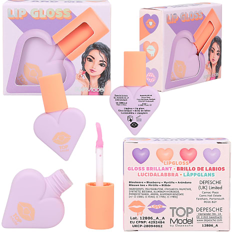 TOPmodel Beauty and me lipgloss – flere varianter – assorteret