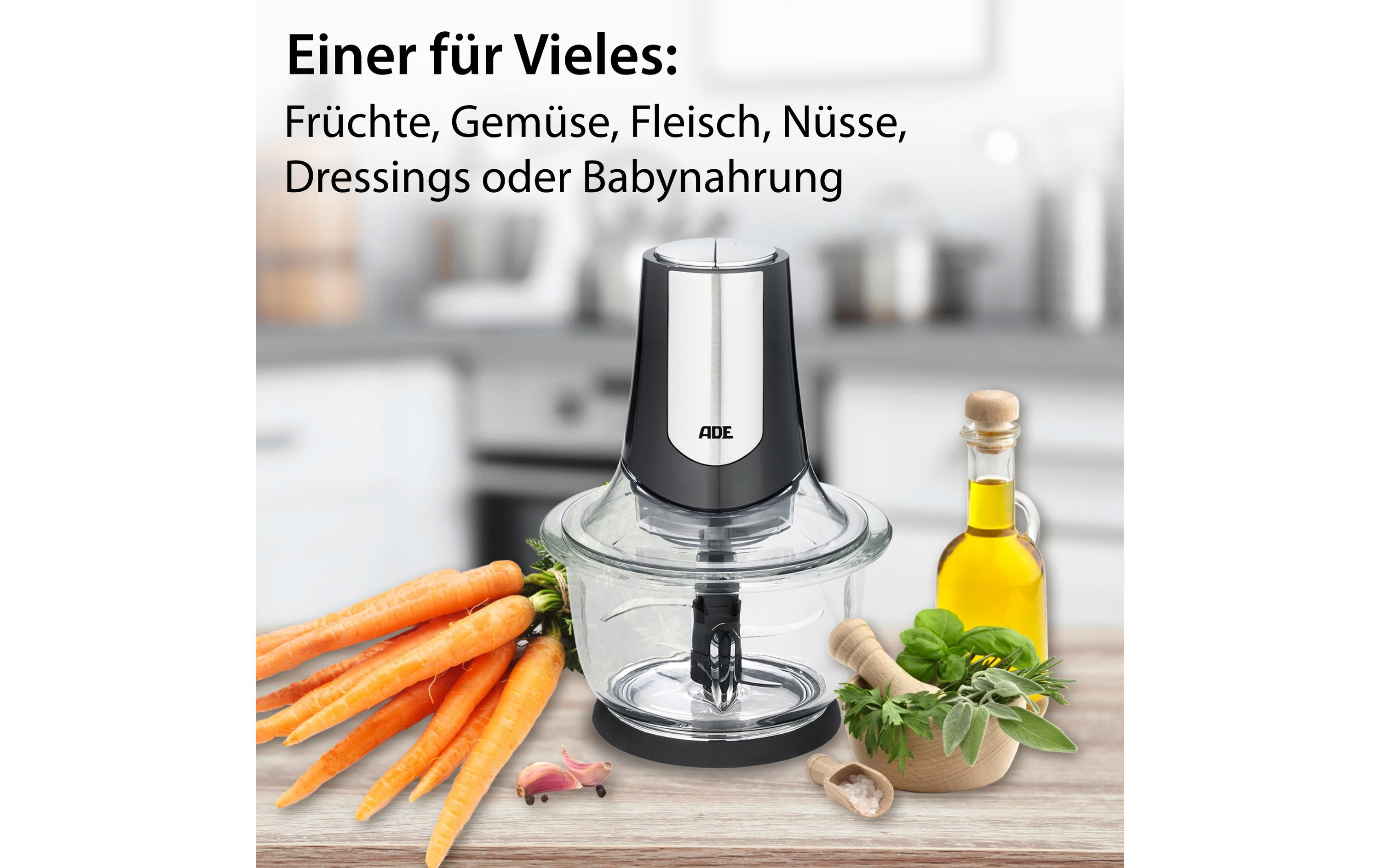 Zerkleinerer KA 2110 0.6 lZerkleinerer mit 600 ml Fassungsvermögen