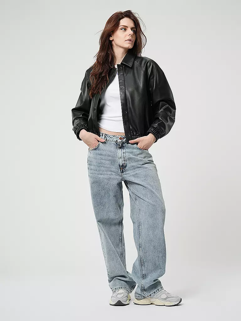 HUGO Overshirt FALEA schwarz