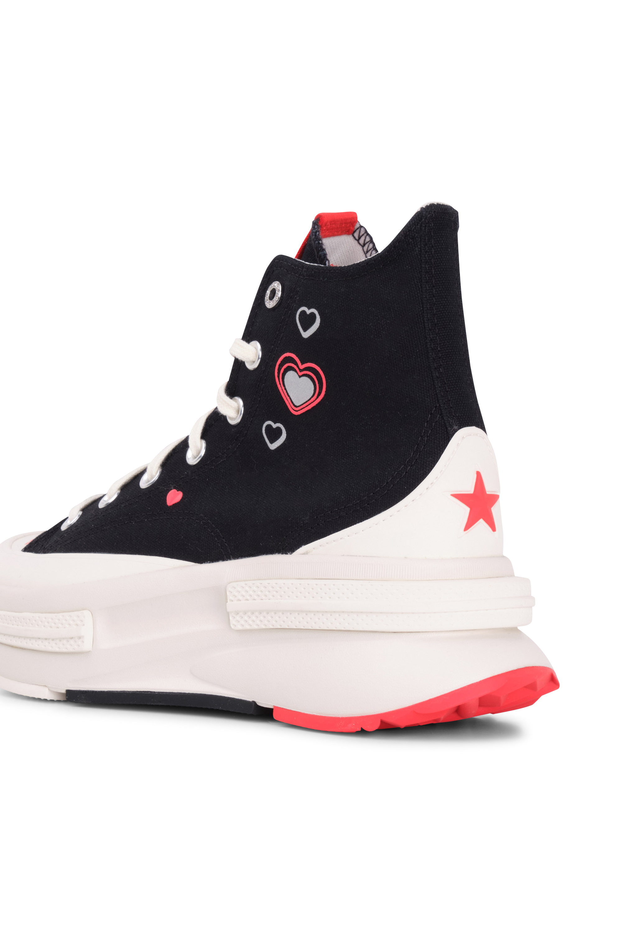 CONVERSE Baskets montantes RUN STAR LEGACY CX PLATFORM Y2K HEART Noir