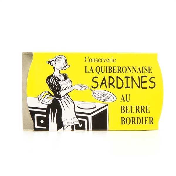 Sardines millésimées au beurre Bordier à poêler