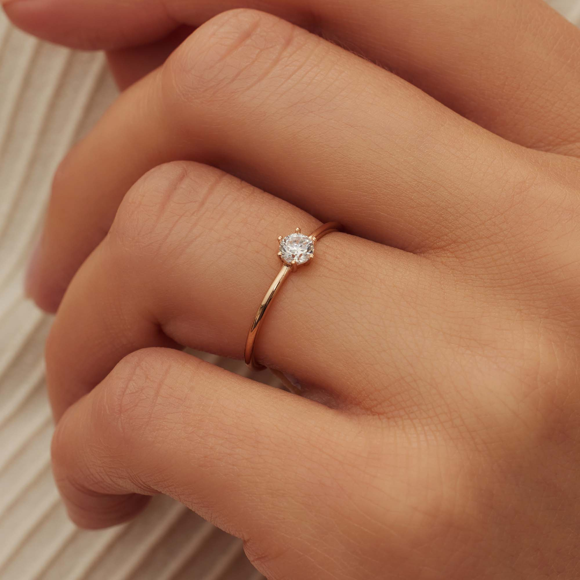 ring, verlovingsring Isabel Bernard Isabel Bernard Rose