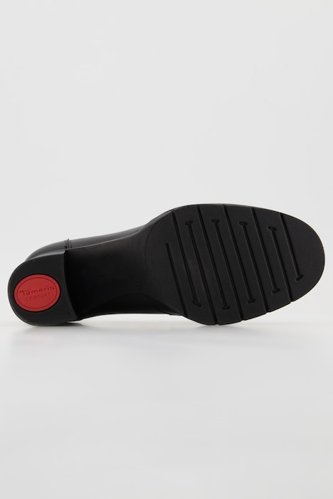 Tamaris Comfort Leder-Loafer, Wechselfußbett, recycelt