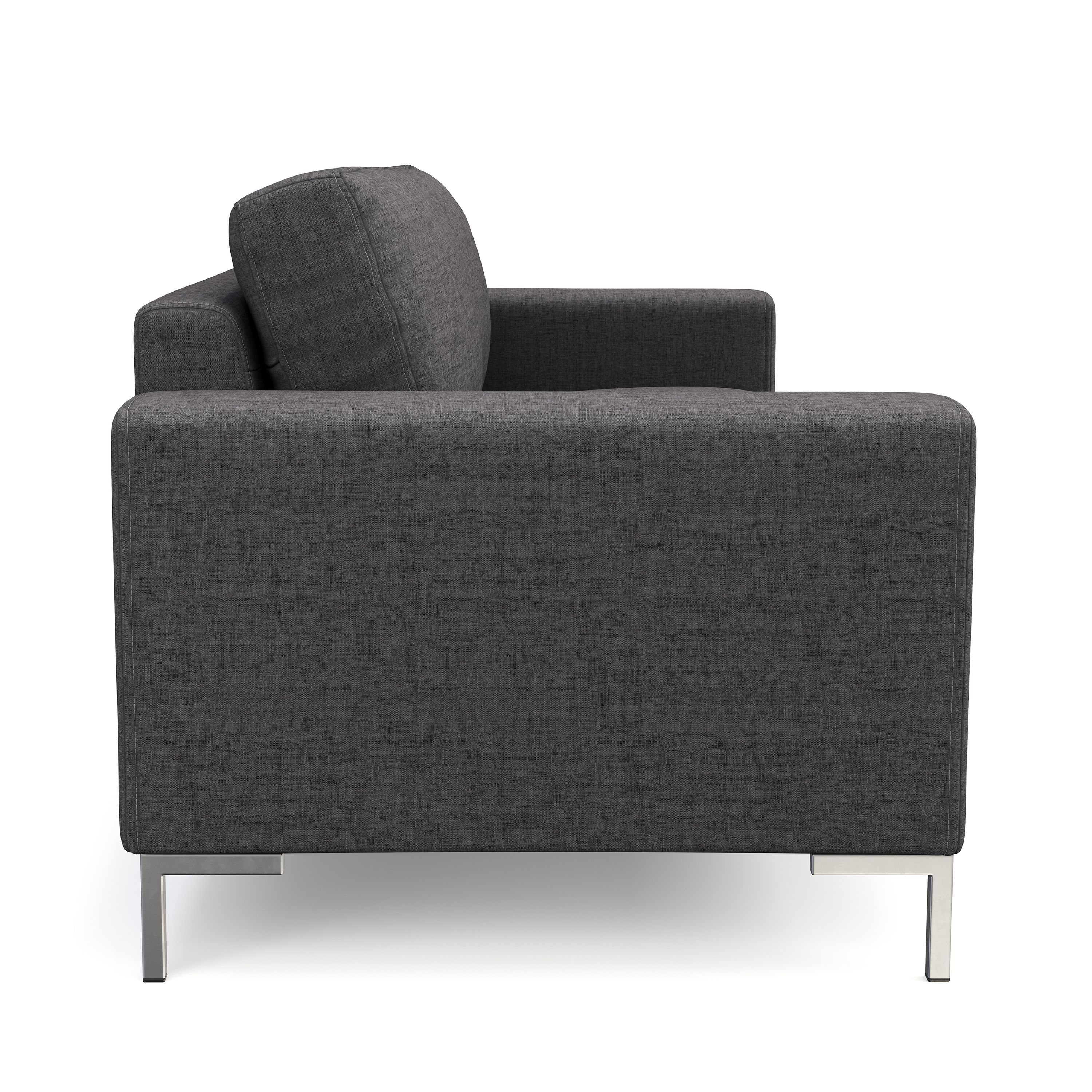 Sofa NOREEN 2-Sitzer anthrazit
