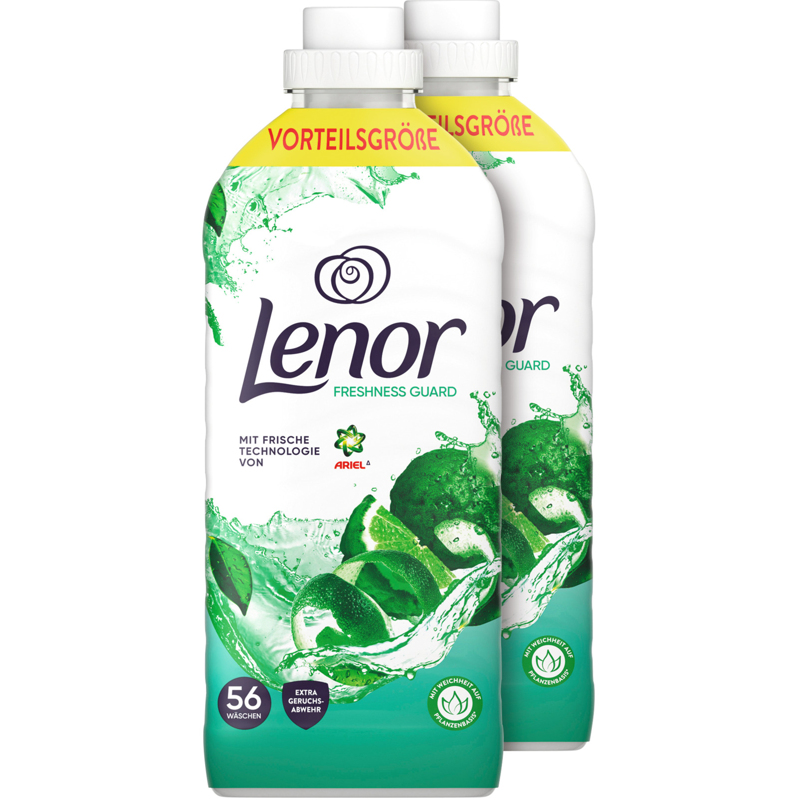 Lenor Ariel Weichspüler Freshness Guard 2 x 56 Waschgänge
