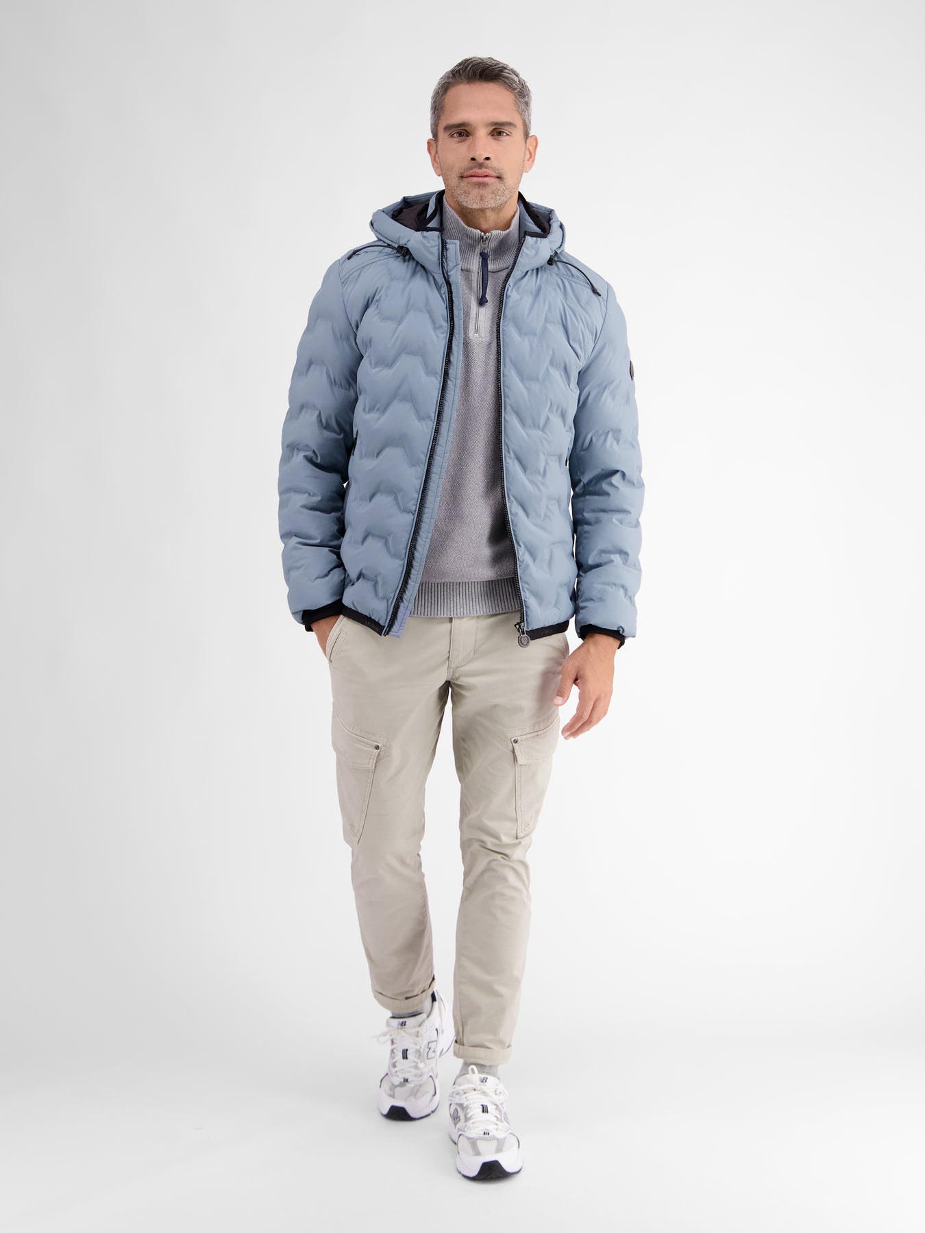 Leichter Kapuzen-Blouson