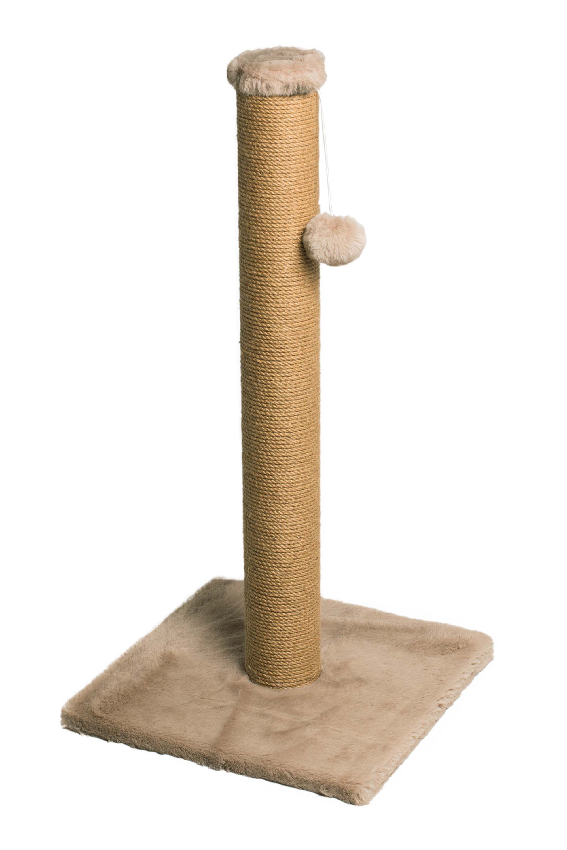 Arranhador para gatos WUAPU, 55 cm, bege