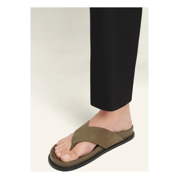 A. Emery Sandales Alma | Vert kaki