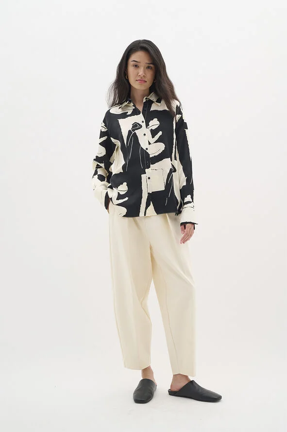 InWear PaulineIW Shirt Torn paper silhouettes