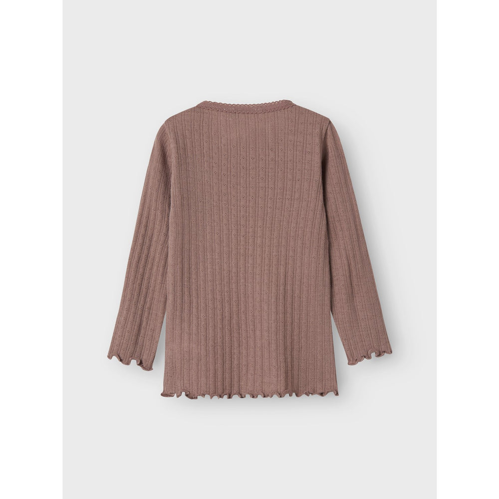 Køb Name It Antler Nmfwossa Wo/Si Rib Ls Top