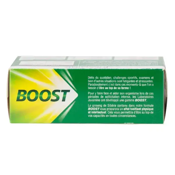 Juvamine Boost Vitamine C Ginseng Guarana 30 comprimés à croquer