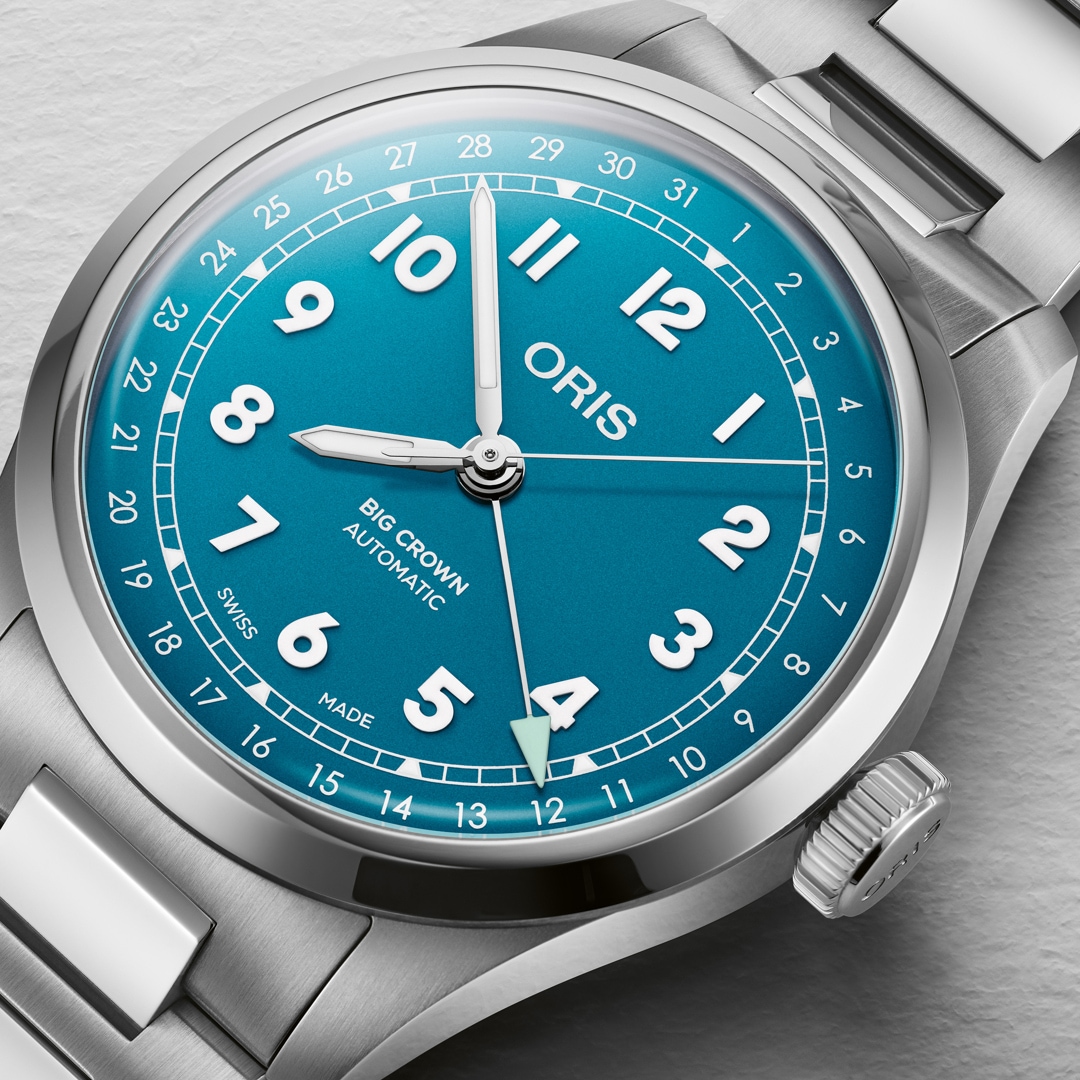 Oris Big Crown Pointer Date 40 Türkis