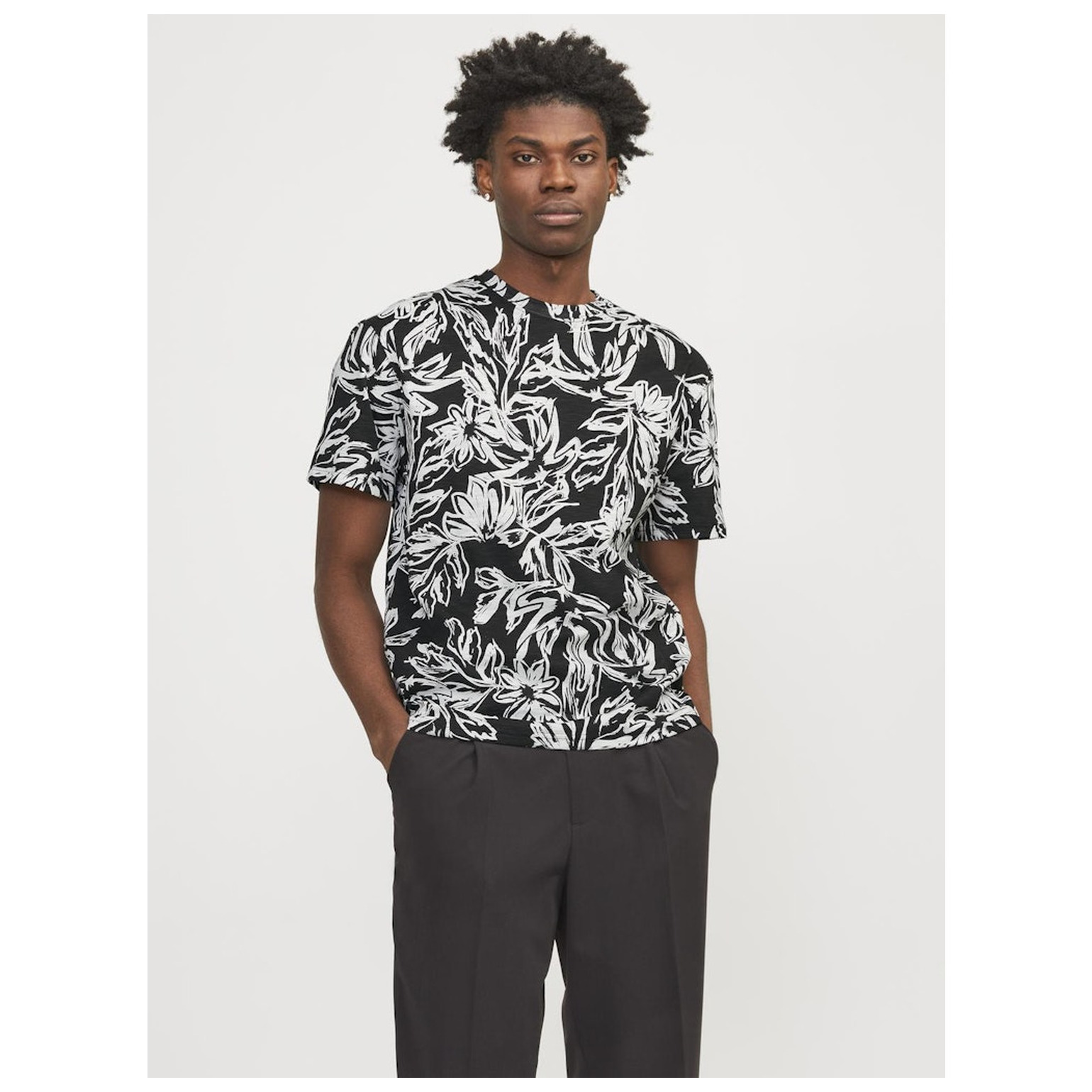 Jack & Jones JORLAFAYETTE AOP TEE SS CREW N