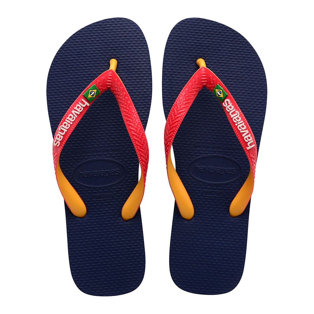 Havaianas BRASIL MIX - Tongs navy blue/ruby red