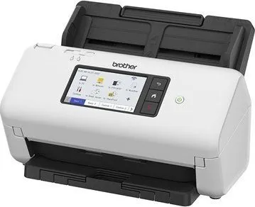 Brother ADS-4700W - Dokumentscanner - Dual CIS - Duplex - A4 - 600 dpi x 600 dpi - op til 40 ppm (mono) / op til 40 ppm (farve) - ADF (80 ark) - op til 6000 scanninger pr. dag - USB 3.0, LAN, Wi-Fi(n), USB 2.0 (Host)