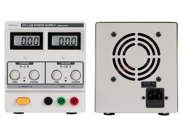 Velleman Labornetzgerät LABPS3003 0-30 V, 0-3 A DC-Labornetzgerät