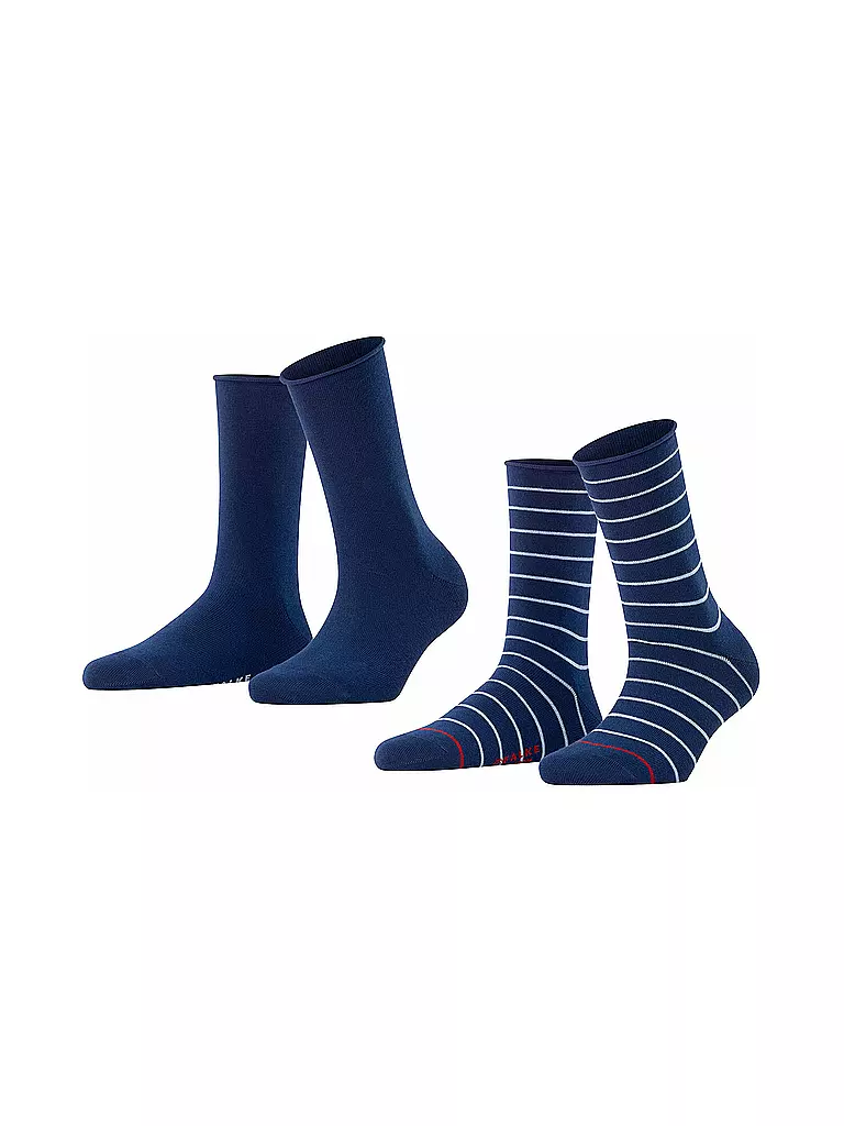 FALKE  Sneakersocken Happy Stripe 2er Pkg royal blue blau
