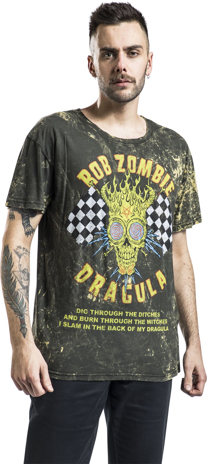 Dragula Racing | Rob Zombie T-Shirt Manches courtes
